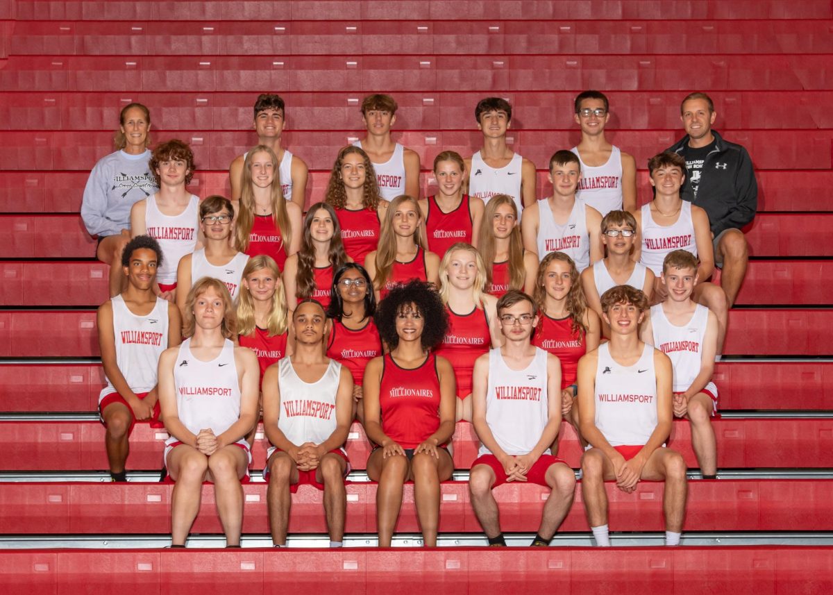 The boys and girls cross country team